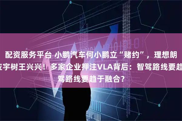 配资服务平台 小鹏汽车何小鹏立“赌约”，理想朗咸朋回应宇树王兴兴！多家企业押注VLA背后：智驾路线要趋于融合？